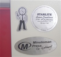 Magnets - either fridge magnets or vehicle magnets