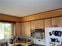 Kichen cabinet doors and valence - Steve's kitchen